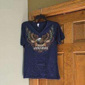 Harley-Davidson Navy Graphic Tee